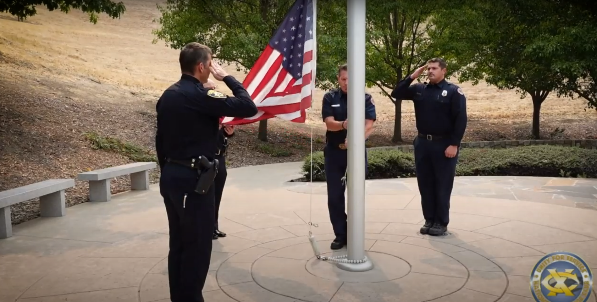 Honor Guard with Colors