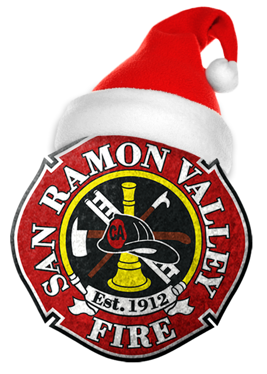 3D SRVFPD Logo Santa Hat