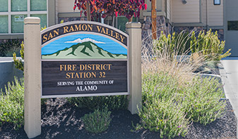 Fire station 32 sign